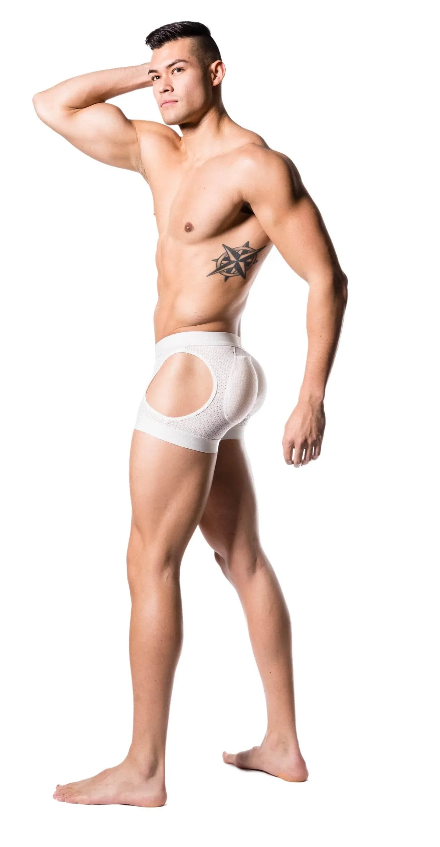 Hipster Combo: Underwear & Silicone Pads - Butt Booster LLC