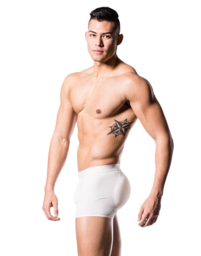 Boxer Combo: Underwear & Silicone Pads - Butt Booster LLC
