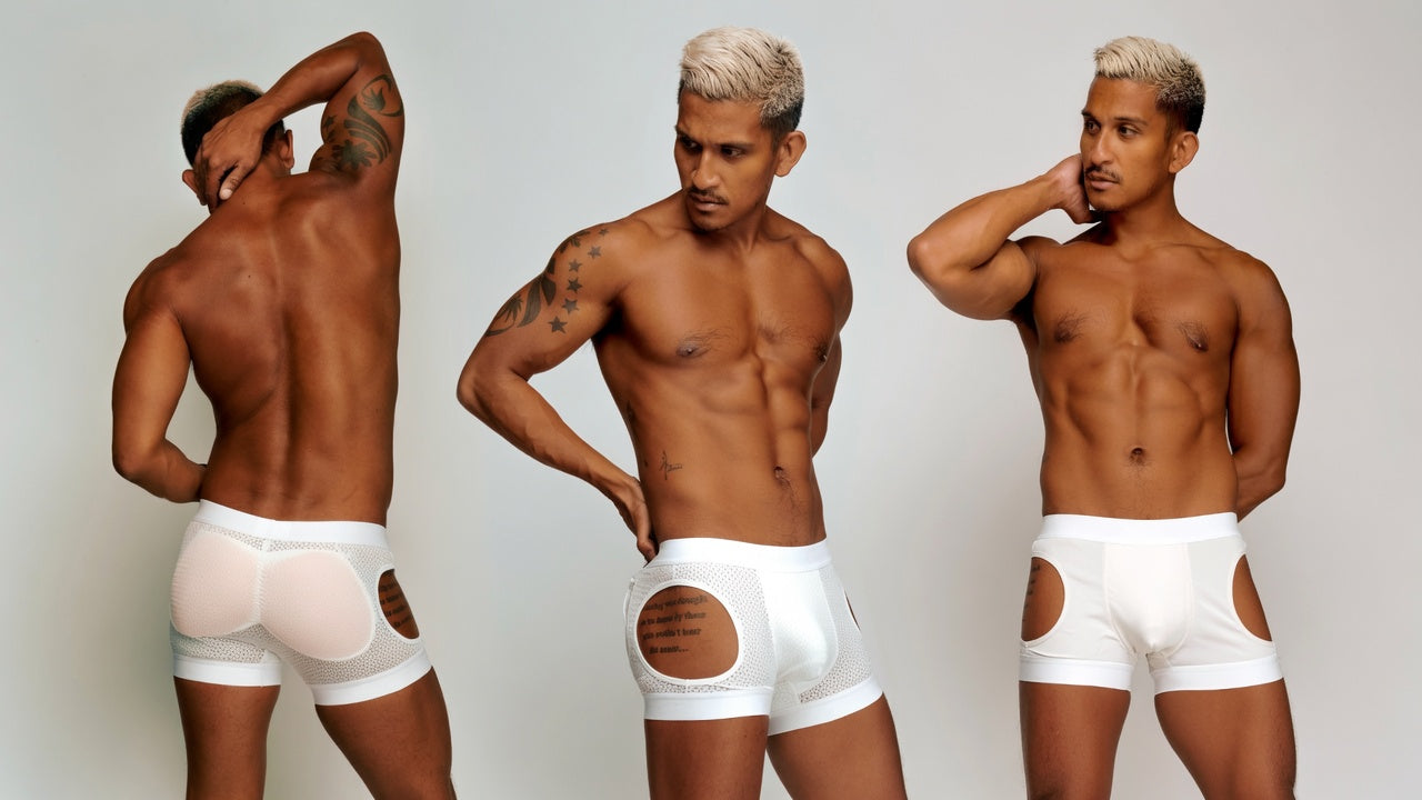Hipsters Buttbooster Underwear Mesh(pads Not included)