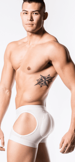 Hipsters Buttbooster Underwear Mesh(pads Not included) - Butt Booster LLC