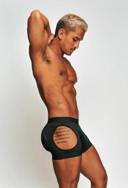 Hipsters Buttbooster Underwear Mesh(pads Not included) - Butt Booster LLC