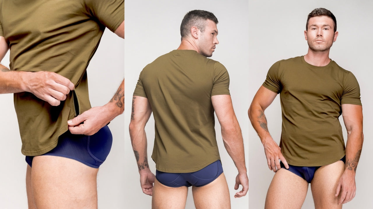 Zipper T-Shirt
