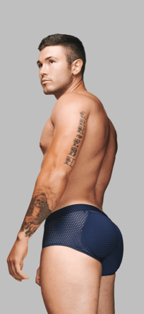 Men's Mesh Briefs Underwear + Pads  Butt Booster System – Butt Booster LLC