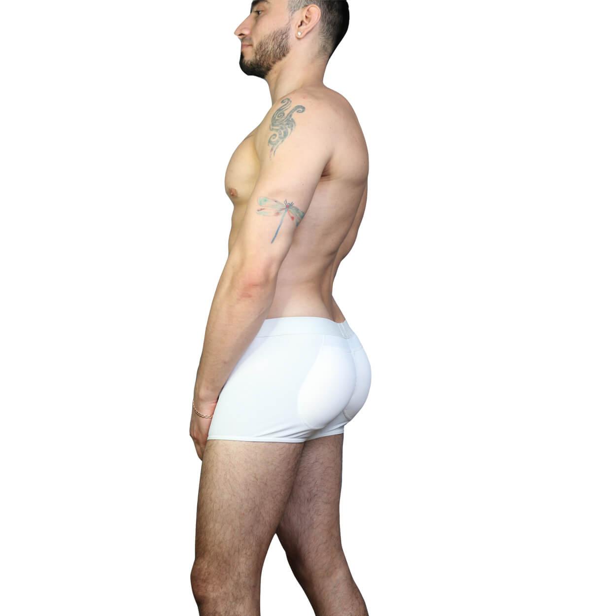 Boxers Mesh Underwear & silicone  Pads (Combo) -  Butt Booster LLC