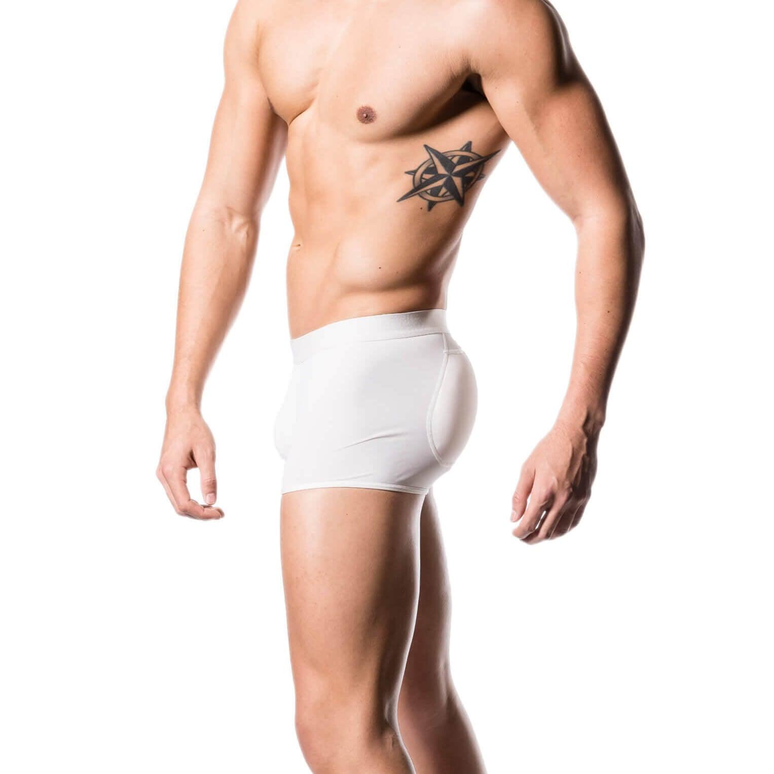 Boxers Buttbooster Underwear Spandex( pads Not included) -  Butt Booster LLC