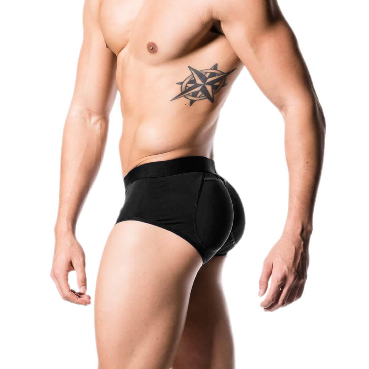 Briefs Buttbooster underwear & silicone  Pads (Combo) -  Butt Booster LLC