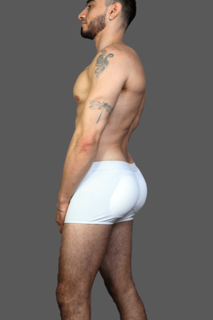 Boxers Butt Booster Underwear Spandex 