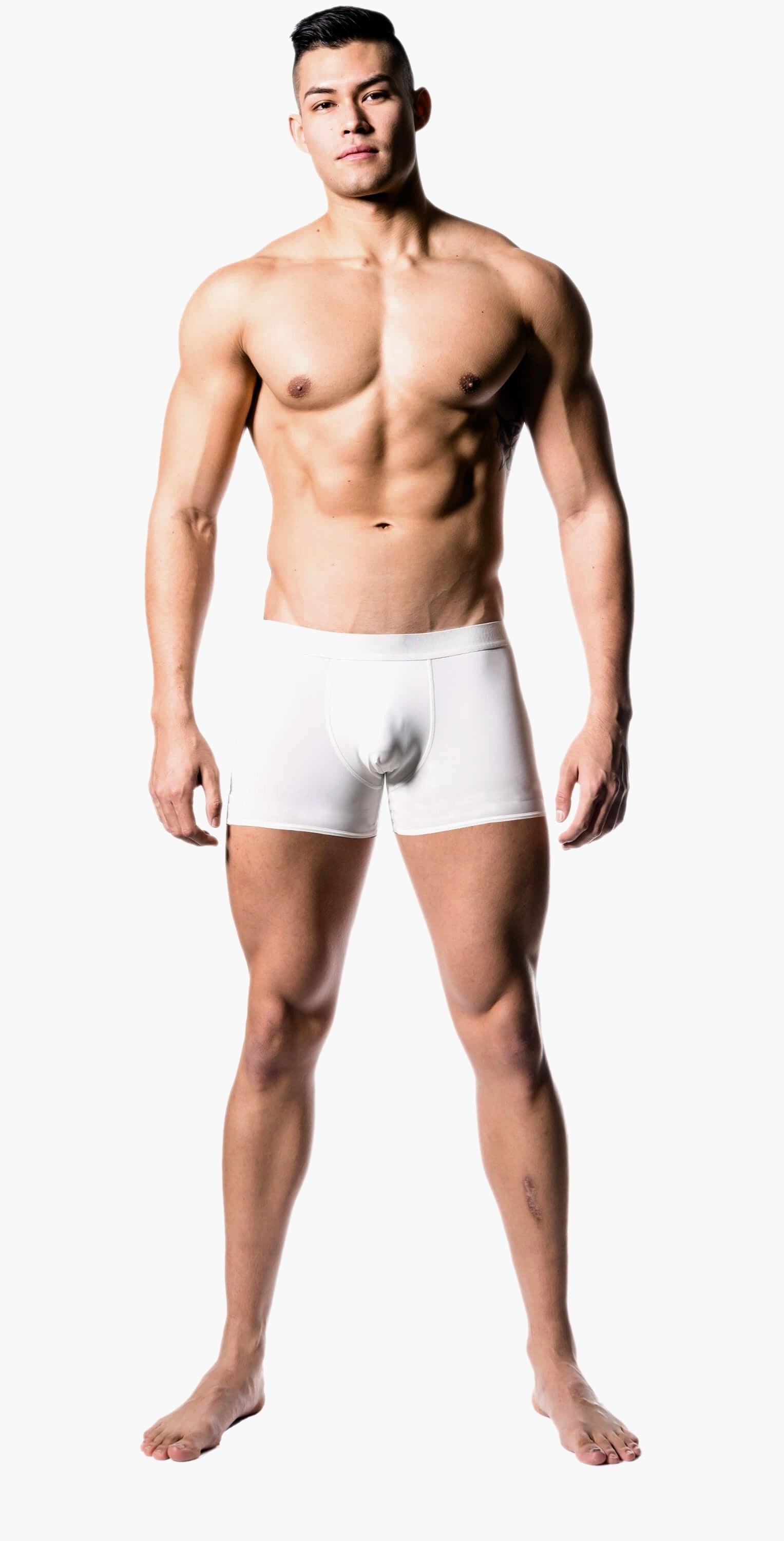Men's Spandex Boxers Underwear + Pads | Butt Booster System