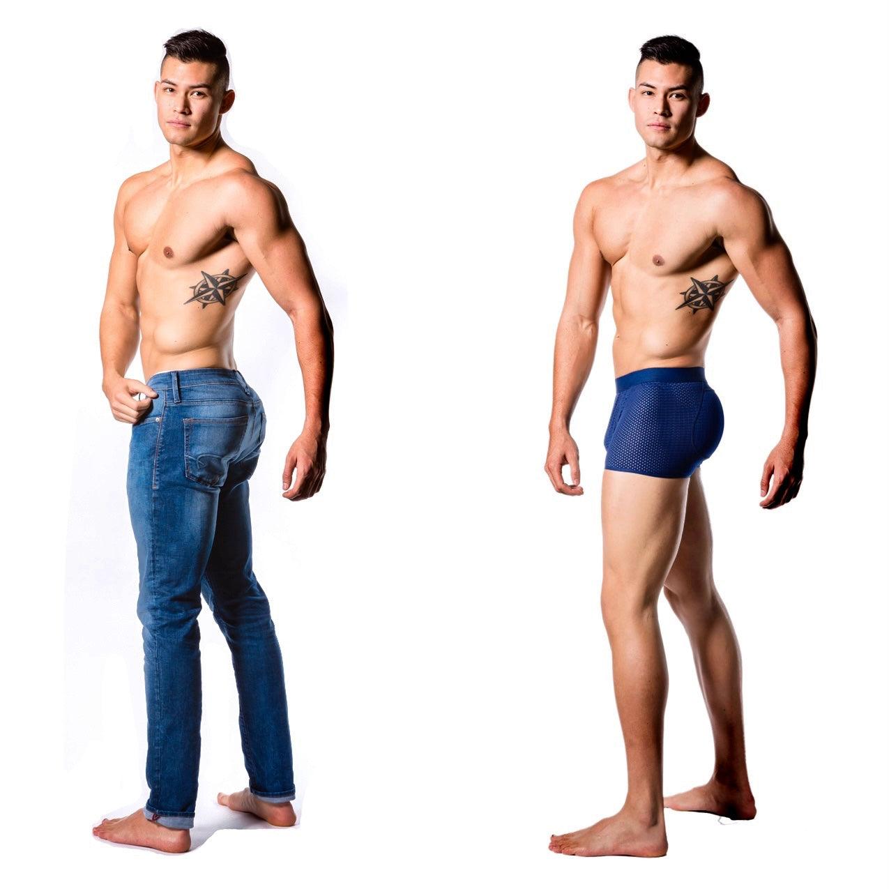 Boxers Buttbooster Underwear Spandex( pads Not included) -  Butt Booster LLC