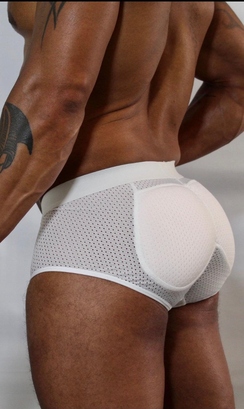 Men's Mesh Briefs Shaping Padded Underwear