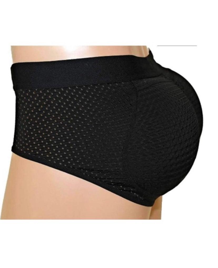 Men's Foam Padded Booty Enhancer Boyshort Brief Seamless Panties Butt  Booster Underwear(L) price in UAE,  UAE