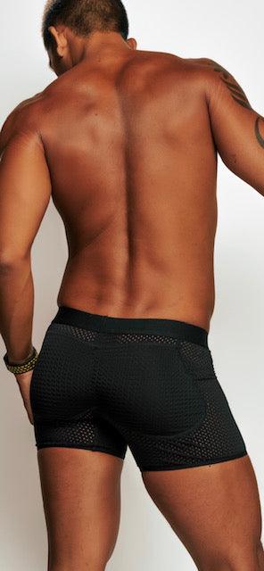 Boxers Butt Booster Underwear Mesh