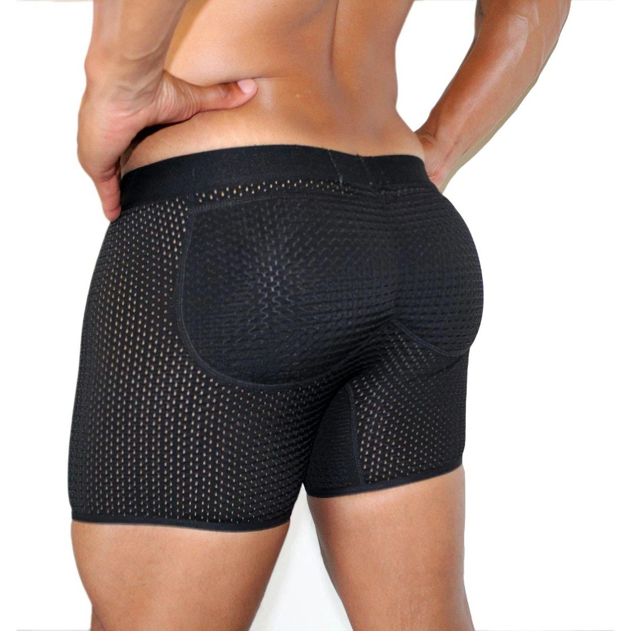 Boxers Buttbooster Underwear Spandex( pads Not included) -  Butt Booster LLC