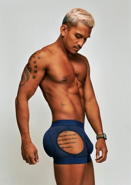Hipsters Buttbooster Underwear Mesh(pads Not included) -  Butt Booster LLC